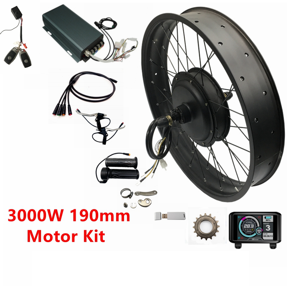 NBP 20/24/26x4.0 48-72V 3000W  - Ebike Conversion Kit 72V 3000W ulasan dan harga