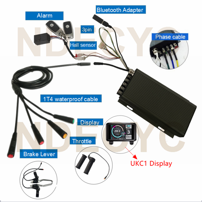 NBP 20/24/26x4.0 48-72V 3000W  - Ebike Conversion Kit 72V 3000W ulasan dan harga